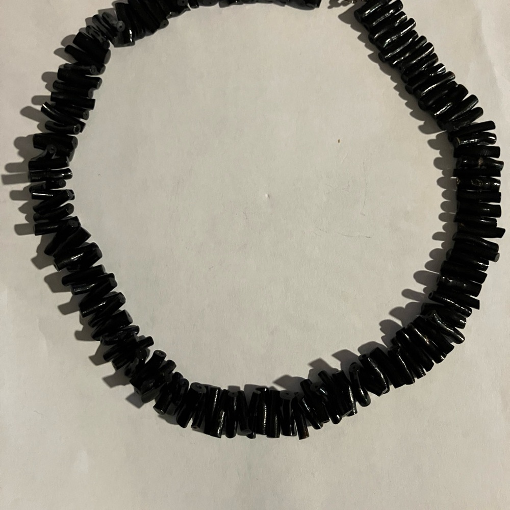 Uncommon Black Coral Necklace